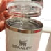 Stanley Target Exclusive Pearl White Shimmer Flowstate 40oz SS Tumbler. BNWT