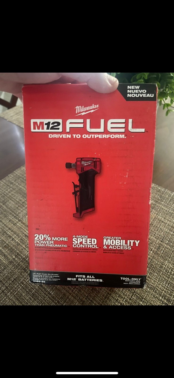 Milwaukee M18 FUEL 1.25 hp Cordless Compact Router Bare Tool 18 Volt 31000 rpm