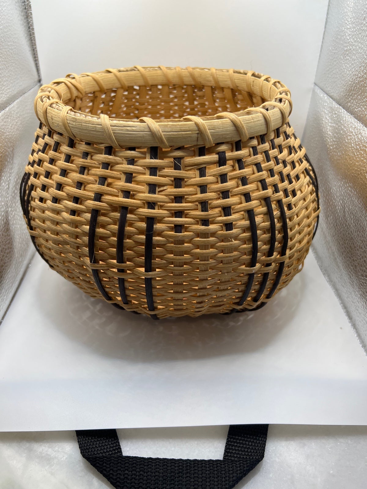 Basket hand woven Nantucket