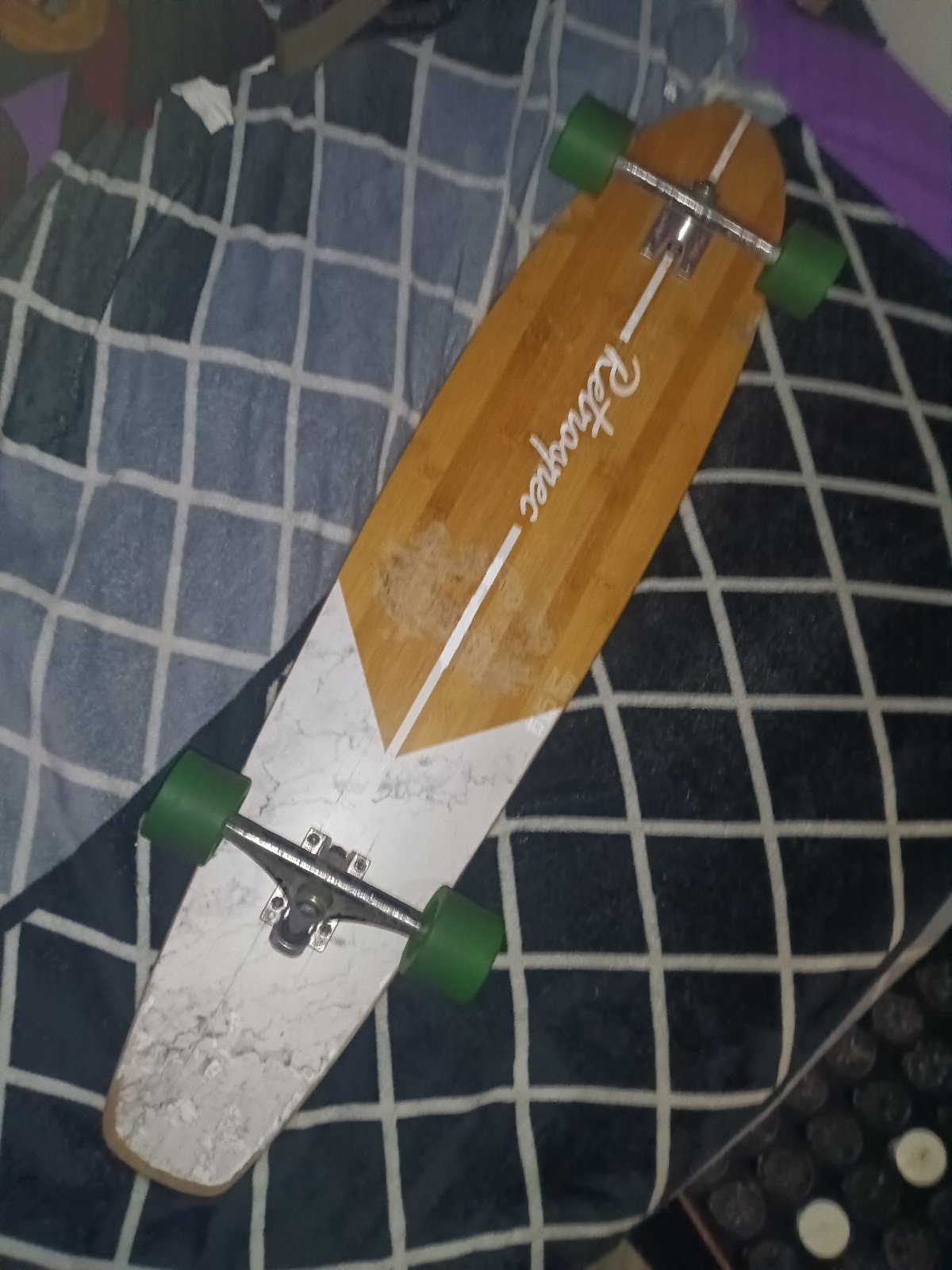 Retrospec bamboo longboard great board and excellent condition skateboard