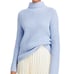 Vince NWT Lofty Rib Turtleneck Wool & Cashmere-Blend Sweater