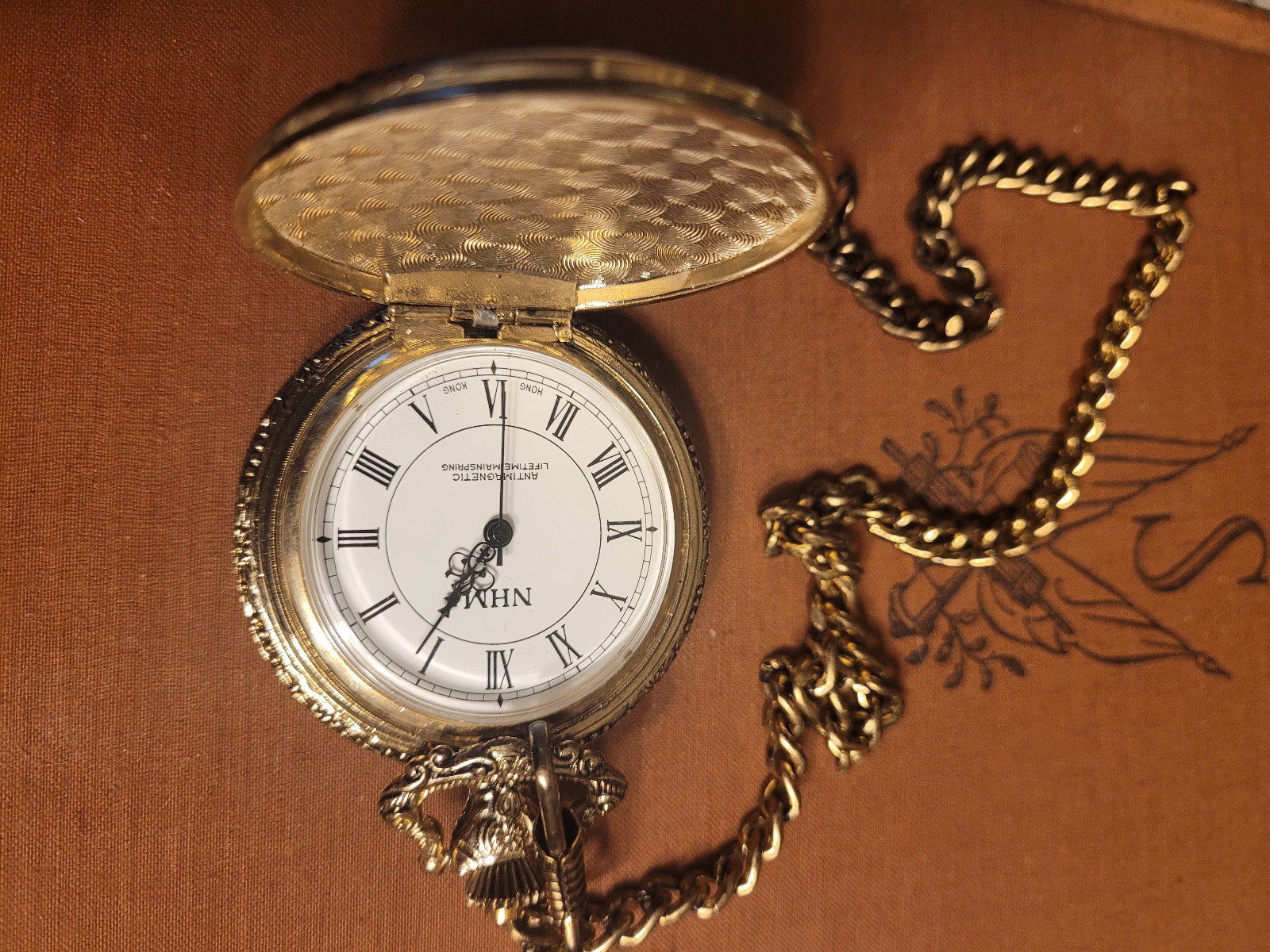 NHM double eagle pocket watch