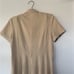 Burberry Tan Pleated A-line Mini Dress