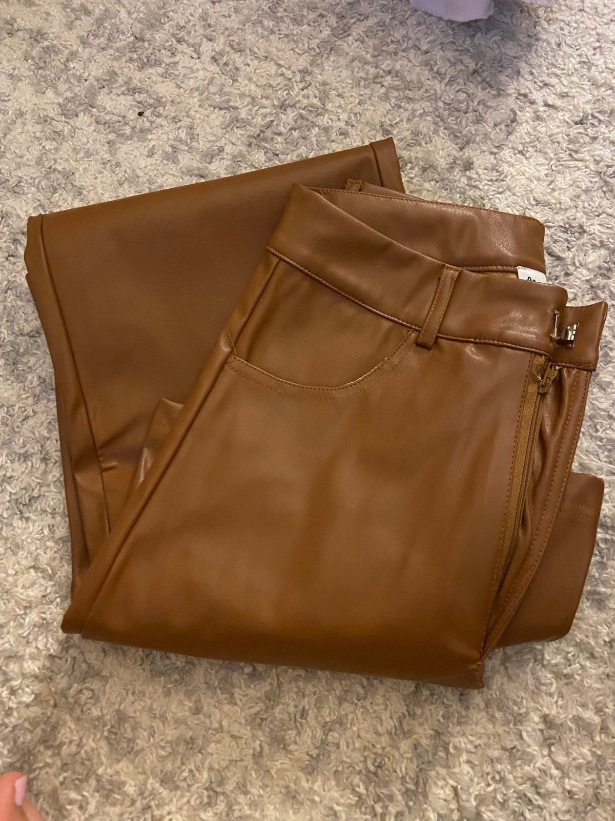 Princess Polly leather pants!!