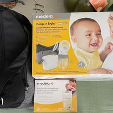 Medela Breast Pump and Breast Milk Storage Bags