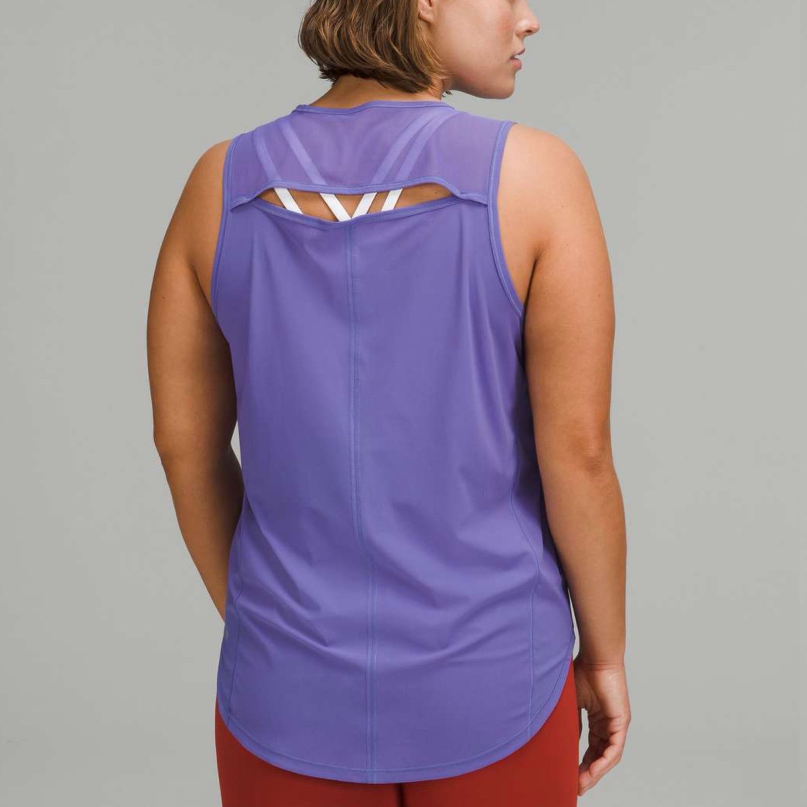 Lululemon Sculpt Tank Top Sz 8 In Charged Indigo
