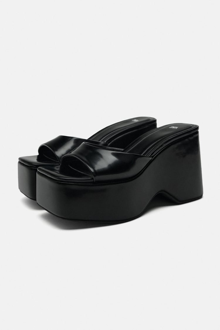 ZARA Platform Wedges
