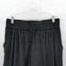 Victorias Secret Medium Velour Ribbed Tapered Lounge Pants Streetwear Black New