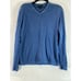 BANANA REPUBLIC Men's Blue Regular-Fit V-Neck Long Sleeve Pullover Sweater SZ S