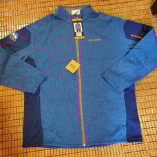 Spyder Men's Fleece Empire Full Zip Pockets Logo Jacket Nwt XXL