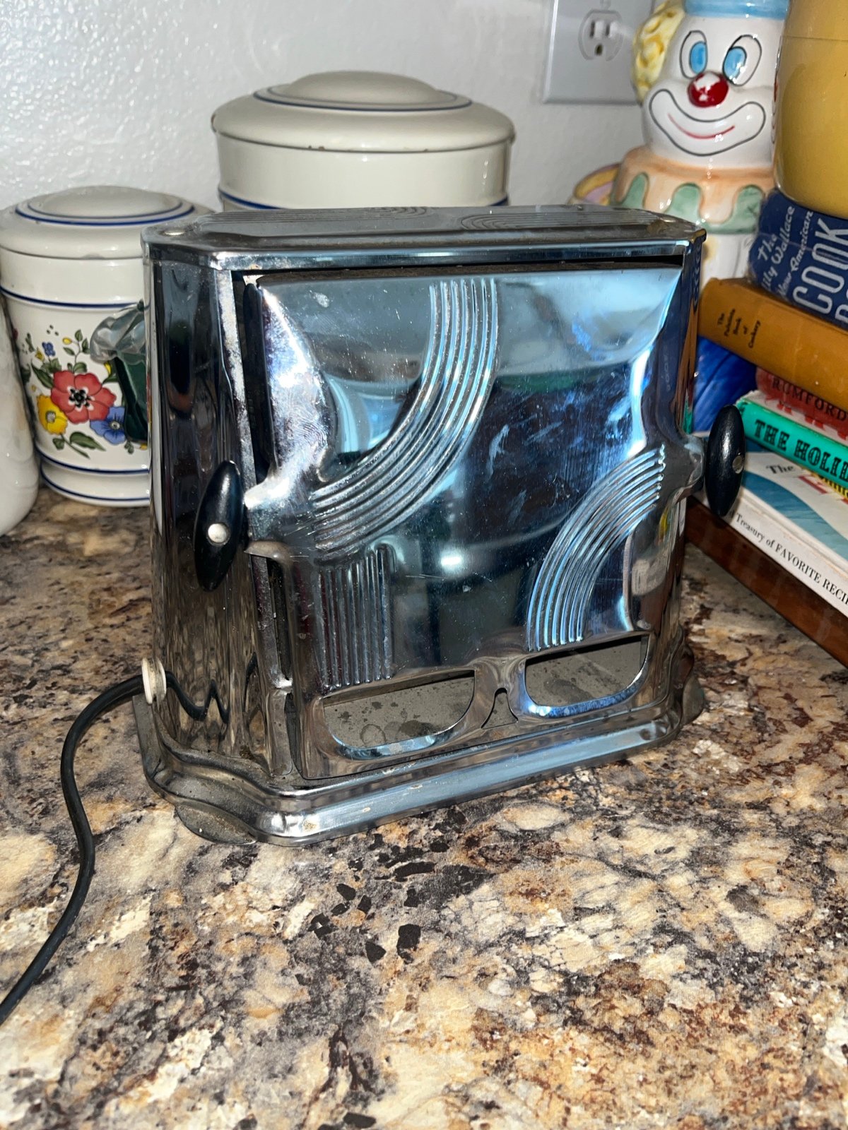 Vintage art, deco toaster