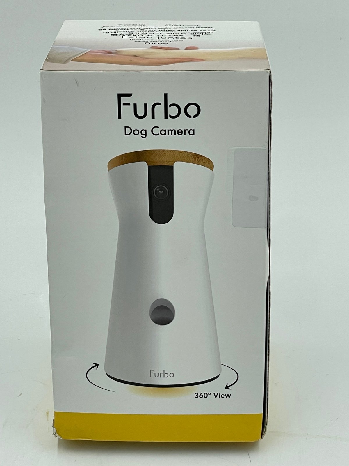 Furbo Dog Camera: [New 2022] Rotating 360° View Wide-Angle Pet Camera Treat Toss