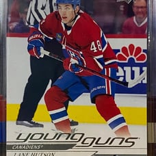 Lane hutson 2024-25 series 1 Young guns rookie card #229