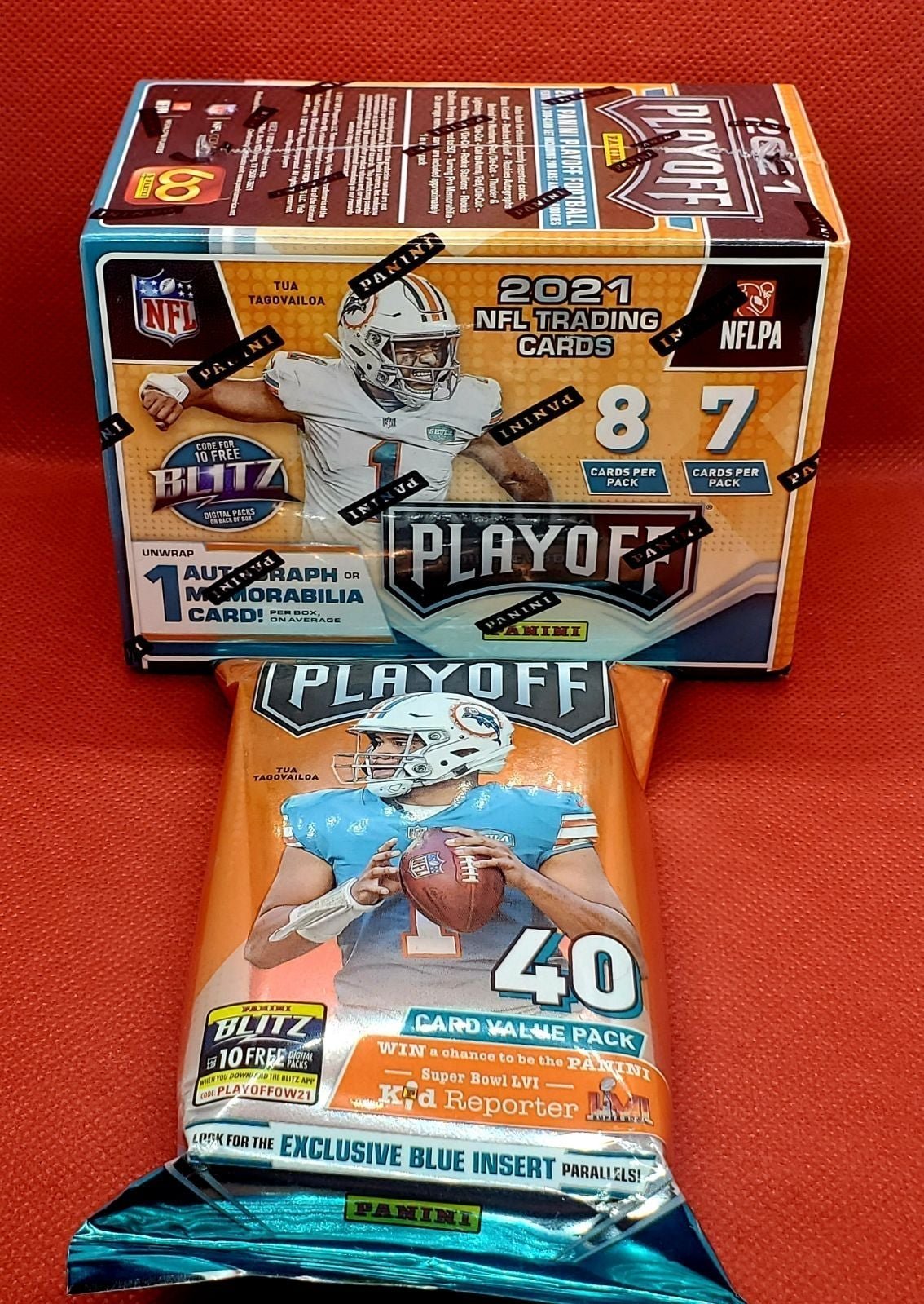 2021 Playoff Football Blaster Box & Value Pack 1 Auto avg Chase Parsons Jones?