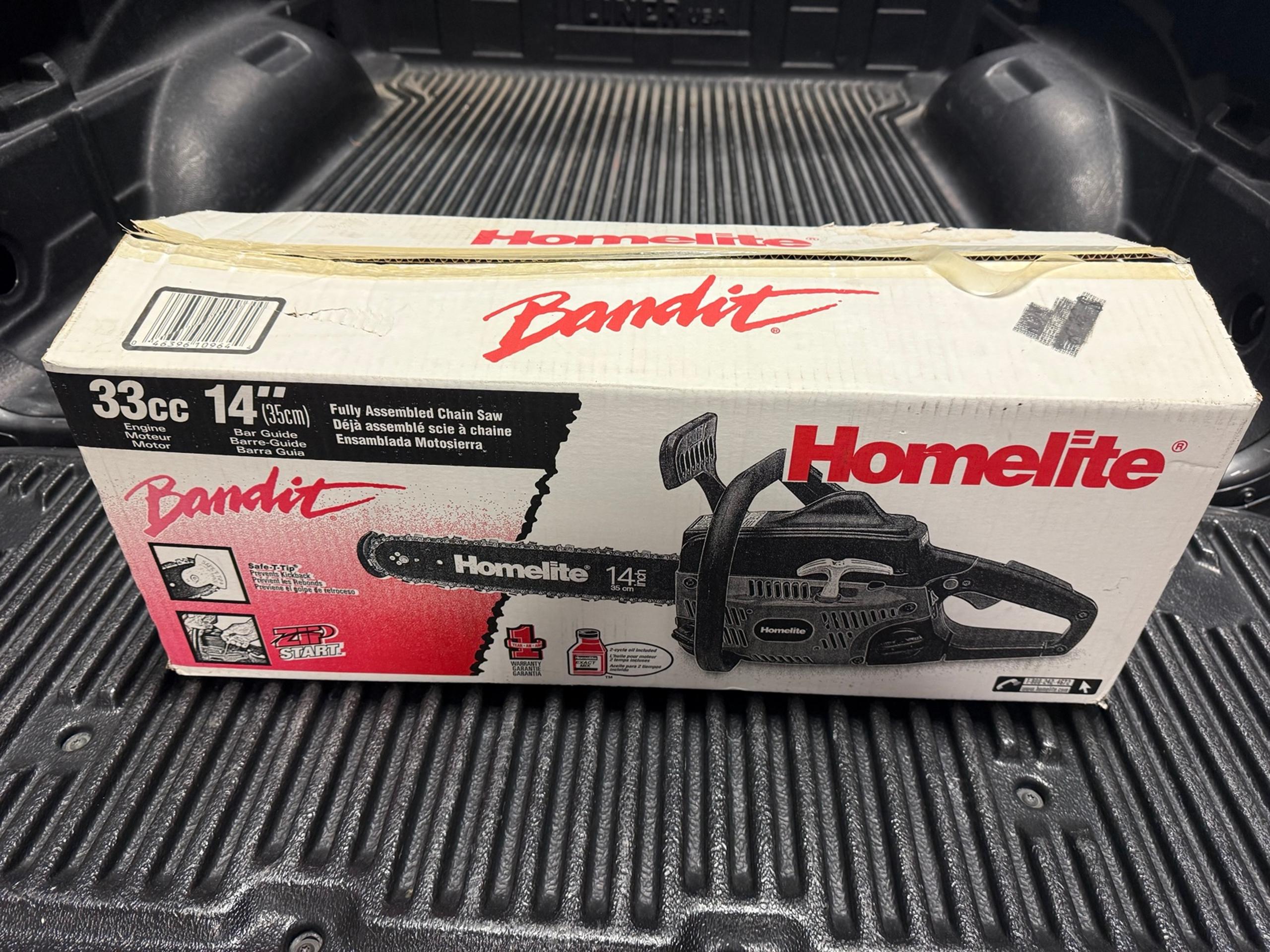 Homelite 14” 35CC Gas Chainsaw !NEW!