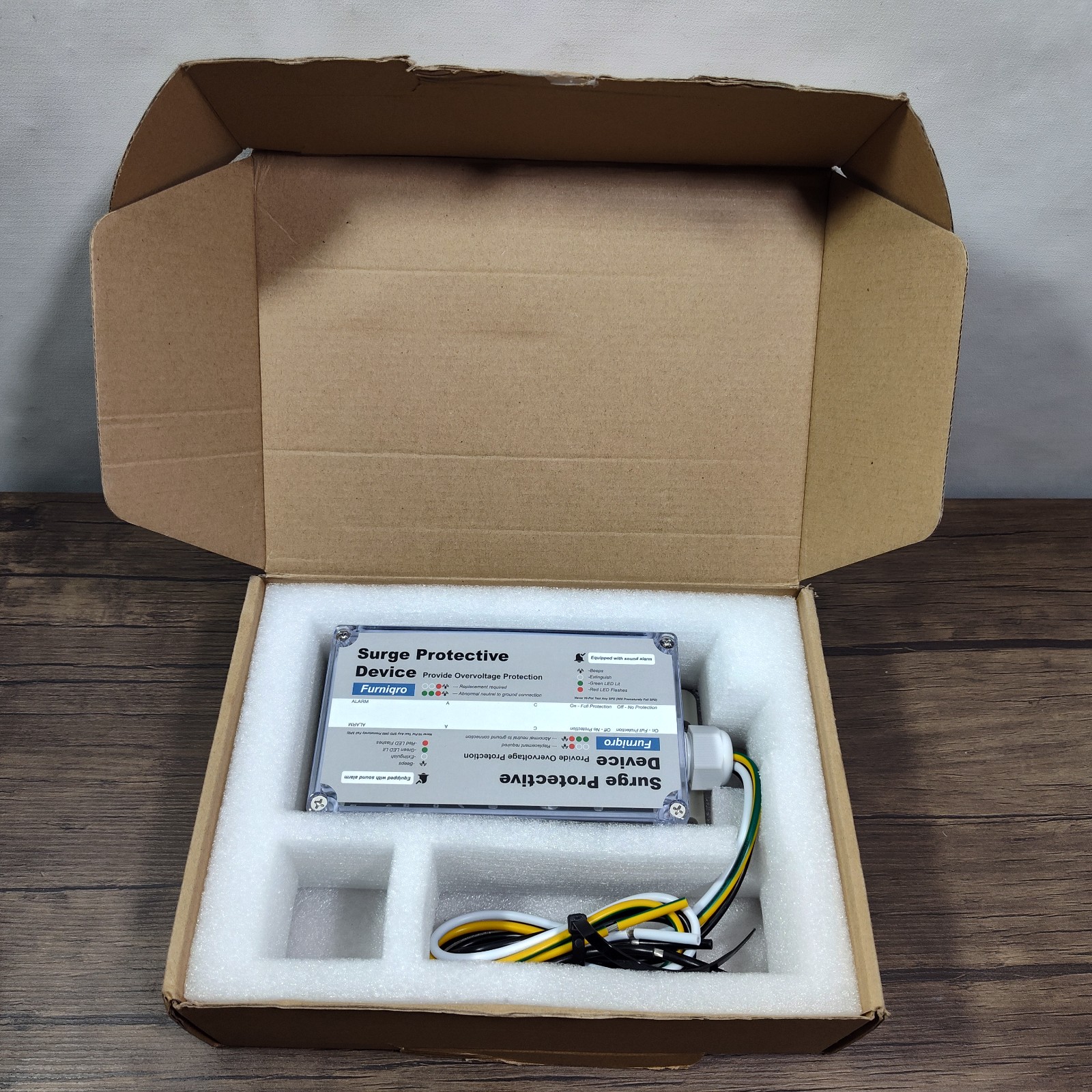 Whole House Surge Protector, FS140 Whole Home Surge Protector, 140,000 Amps