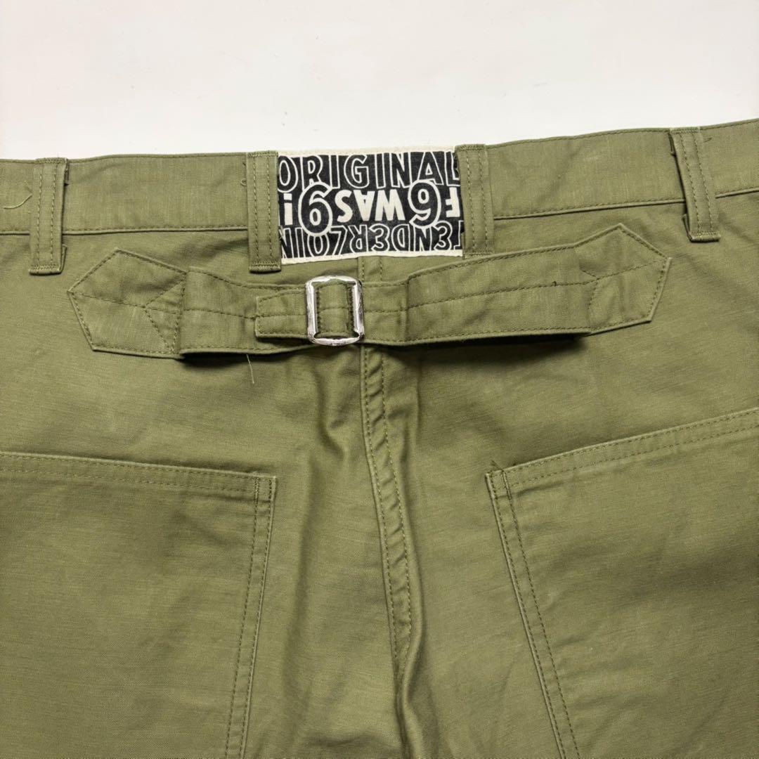 Complete with accessories, 21SS TENDERLOIN FATIGUE TROUSERS