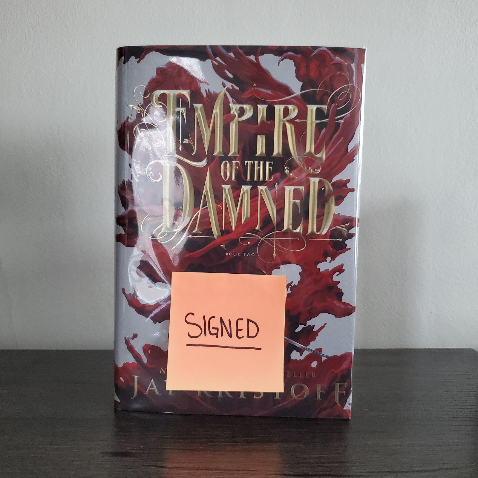 SIGNED Empire of the Damned by Jay Kristoff