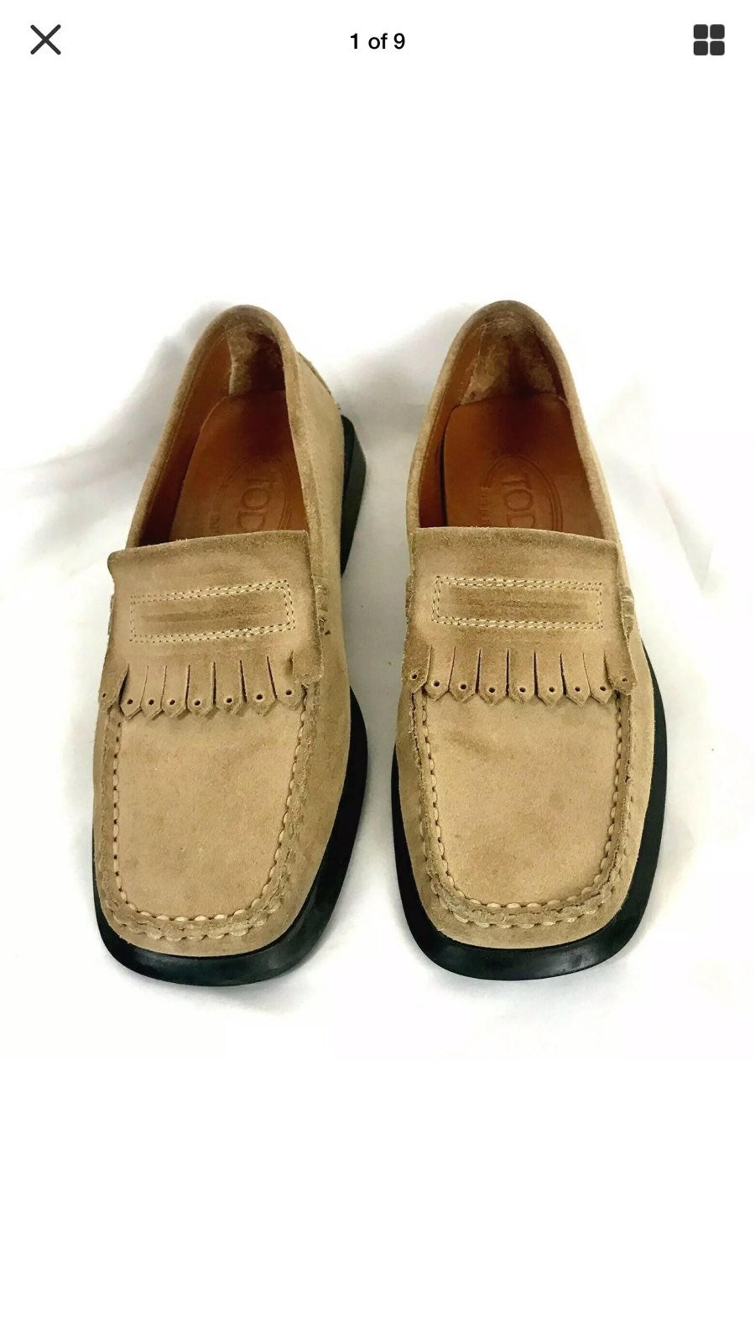 Tods Driving loafers Nubuck women 5.5