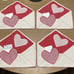 Entire 4pc. SET - Pottery Barn Kids - Valentines Canvas Placemats