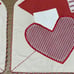Entire 4pc. SET - Pottery Barn Kids - Valentines Canvas Placemats
