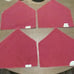 Entire 4pc. SET - Pottery Barn Kids - Valentines Canvas Placemats