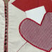 Entire 4pc. SET - Pottery Barn Kids - Valentines Canvas Placemats