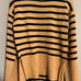 NWOT Striped turtleneck sweater