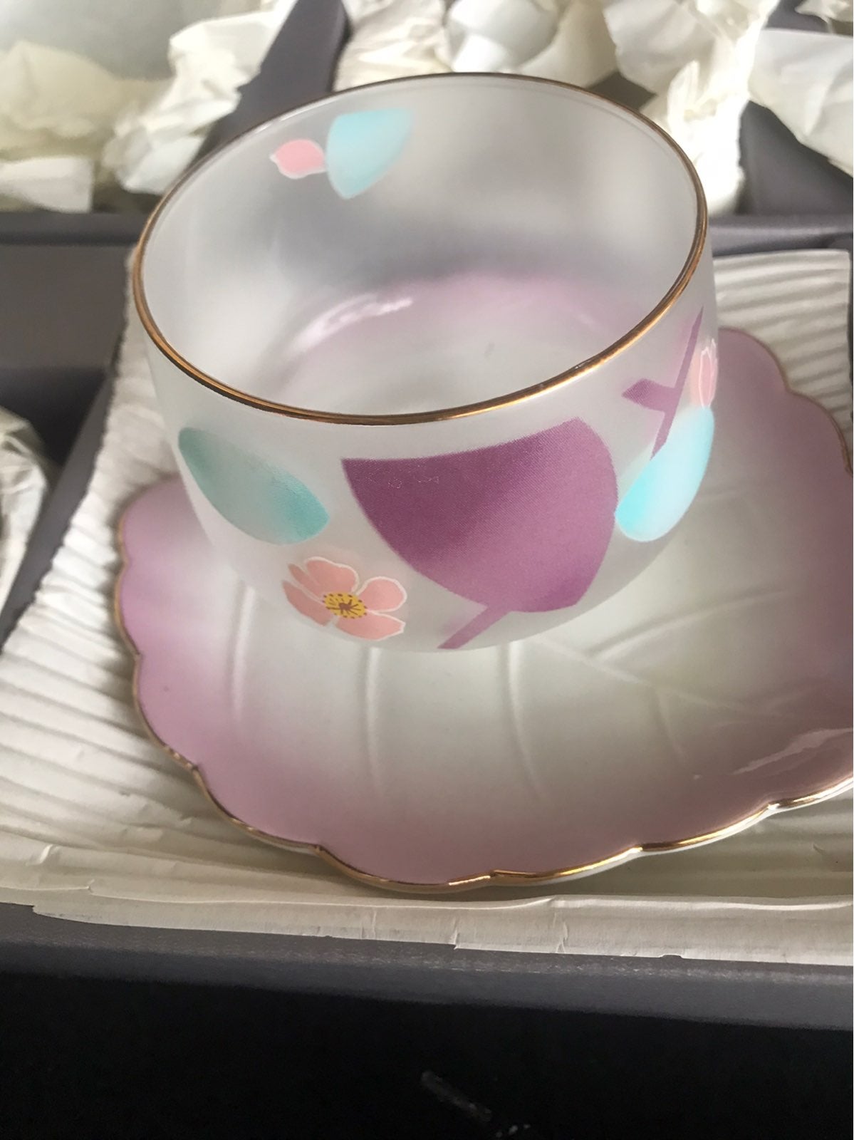 Japanese cup set