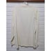 Roundtree & Yorke Men's Cream Solid Mock Neck Long-Sleeve Shirt Size M NWT
