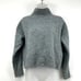Bimba Y Lola Sweater Women's XS Blue Speckled Wool Blend Cropped Boxy Italy