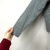 Bimba Y Lola Sweater Women's XS Blue Speckled Wool Blend Cropped Boxy Italy