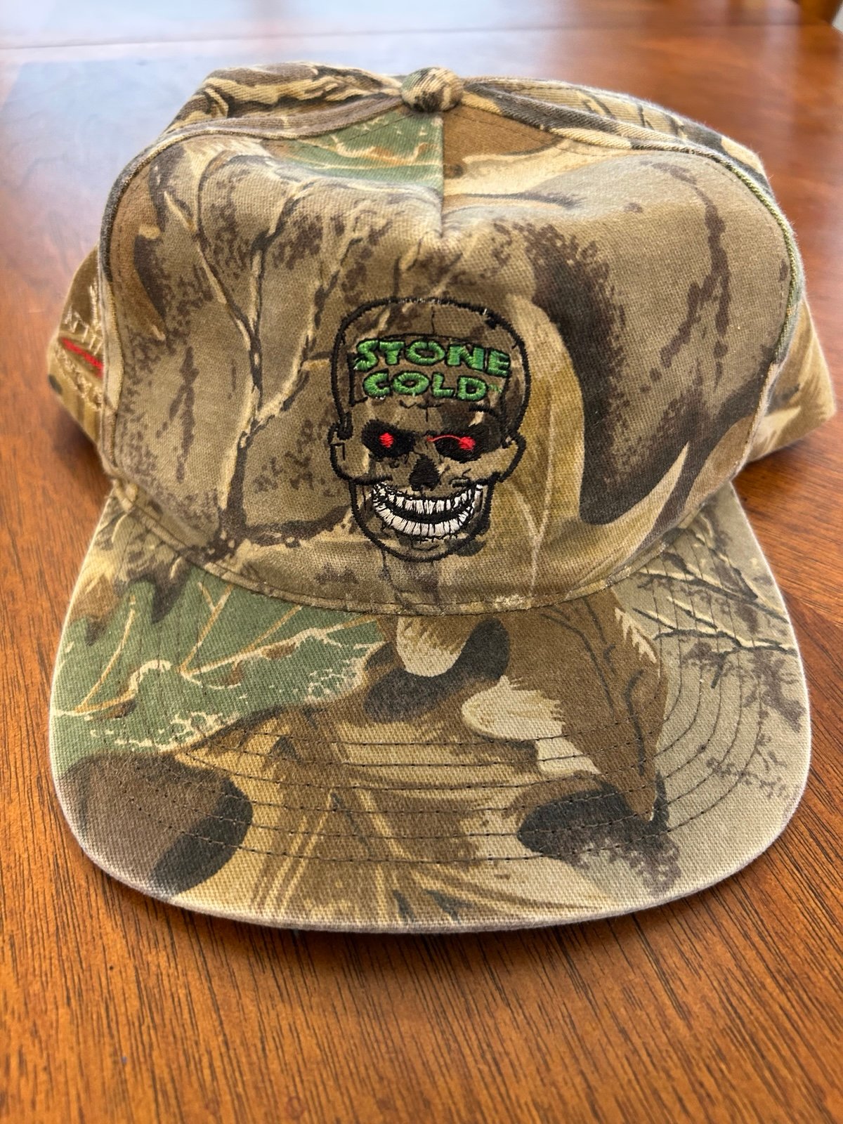 Vintage WWF Stone Cold Steve Austin Camouflage Hat