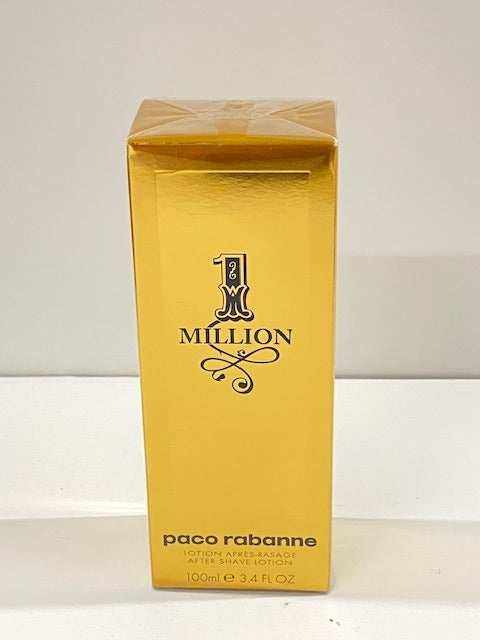 One Million by Paco Rabanne 3.4oz after shave lotion for men-NEW-DENTED BOX