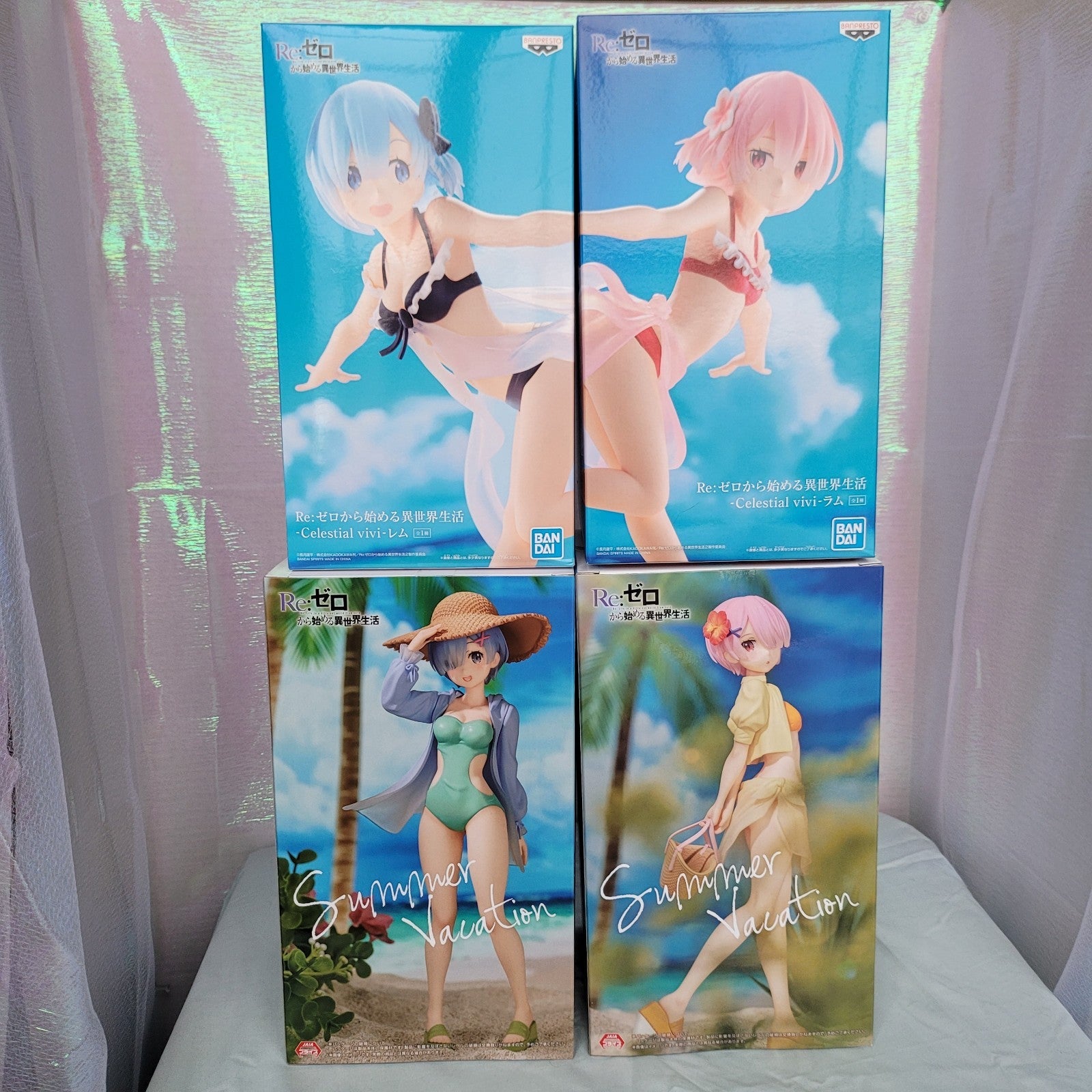 Rem and Ram Anime Figures
