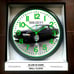 Chevy Impala 96 Glow in the Dark Wall Clock Super Sport Garage Shop Wall Clock