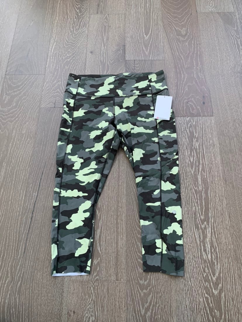 Lululemon Fast and Free Hr 23 crop tights