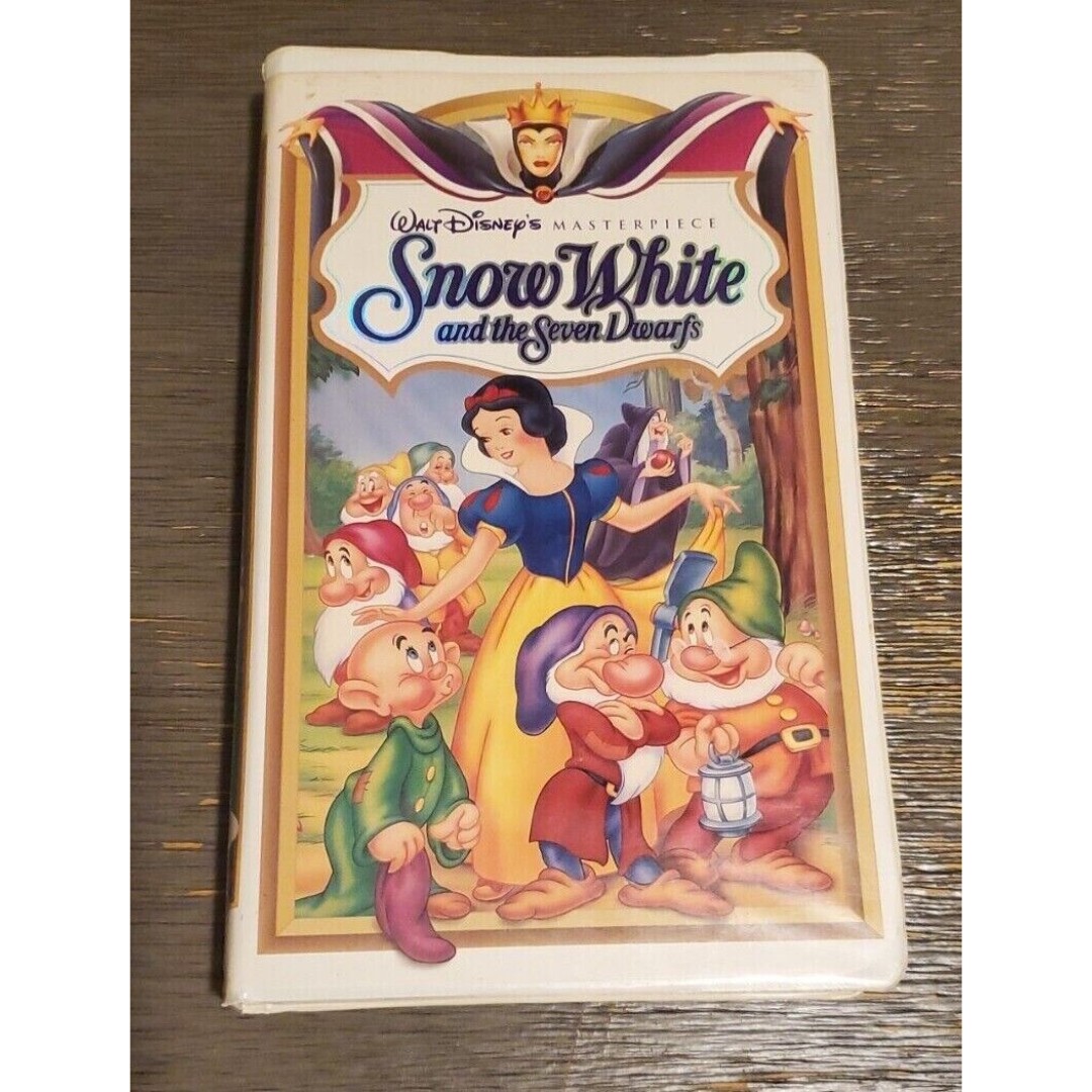 Snow White and The Seven Dwarfs, MASTERPIECE COLLECTION (VHS, 1995) #1524