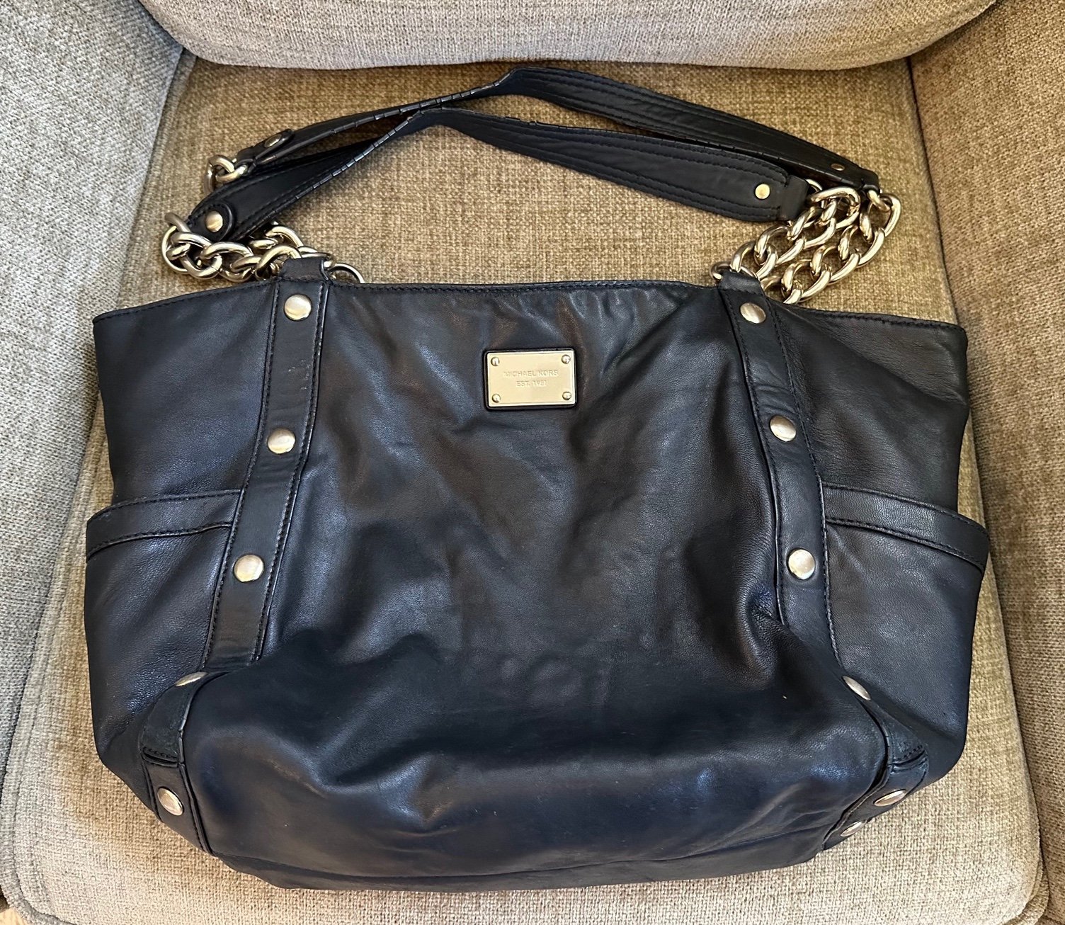 Michael kors lambskin bag new arrivals
