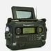 Kaito KA600L Emergency AM/FM/SW NOAA Weather Alert Radio with Solar Crank Black