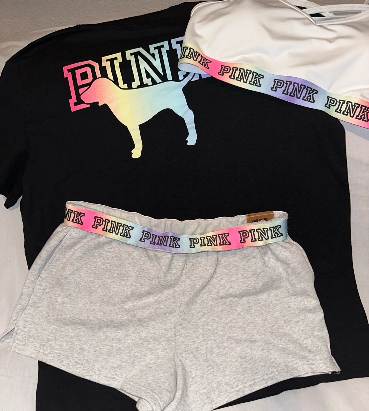 PINK L/XL rainbow listing