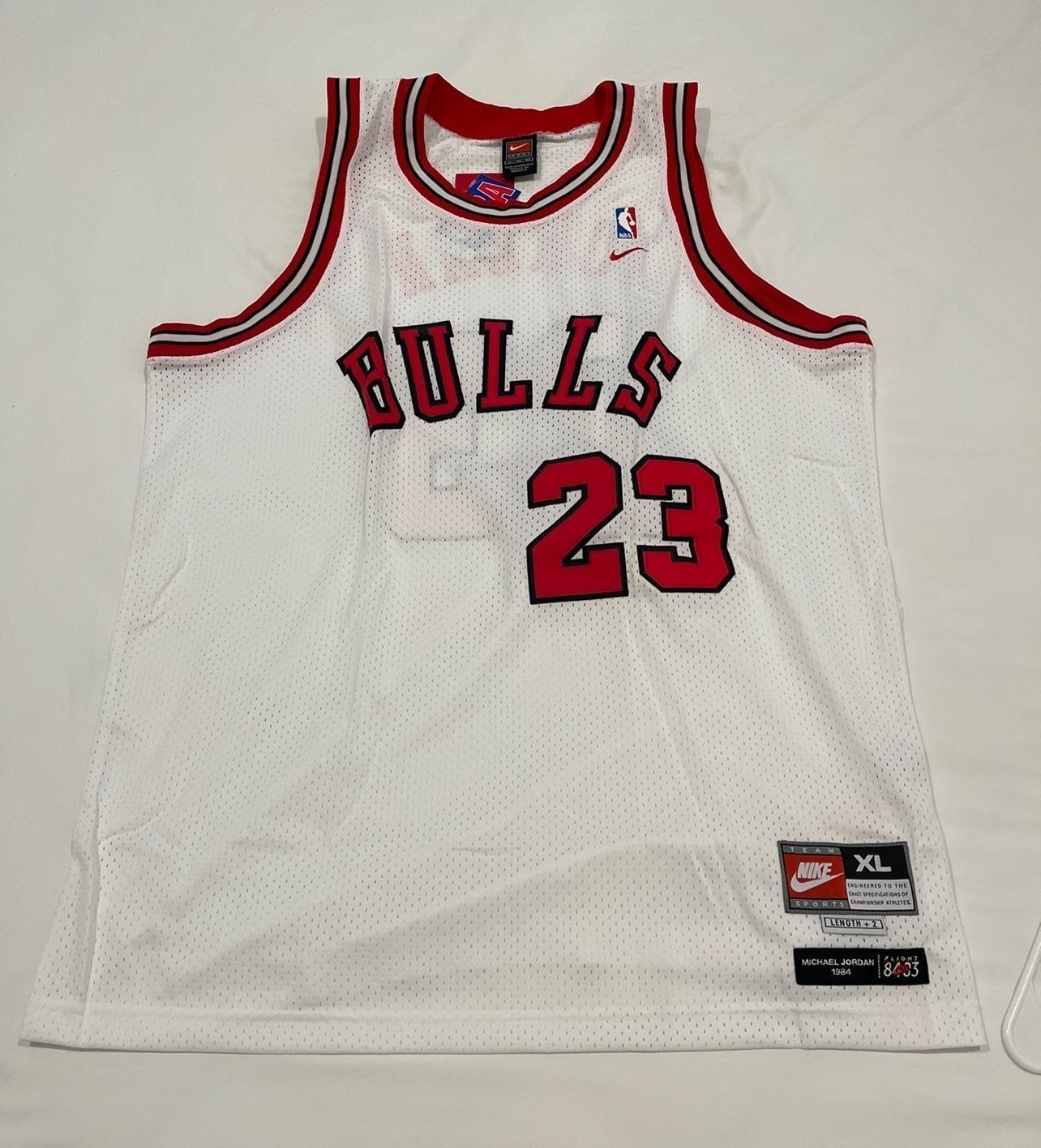 Authentic michael jordan 84 85 rookie jersey