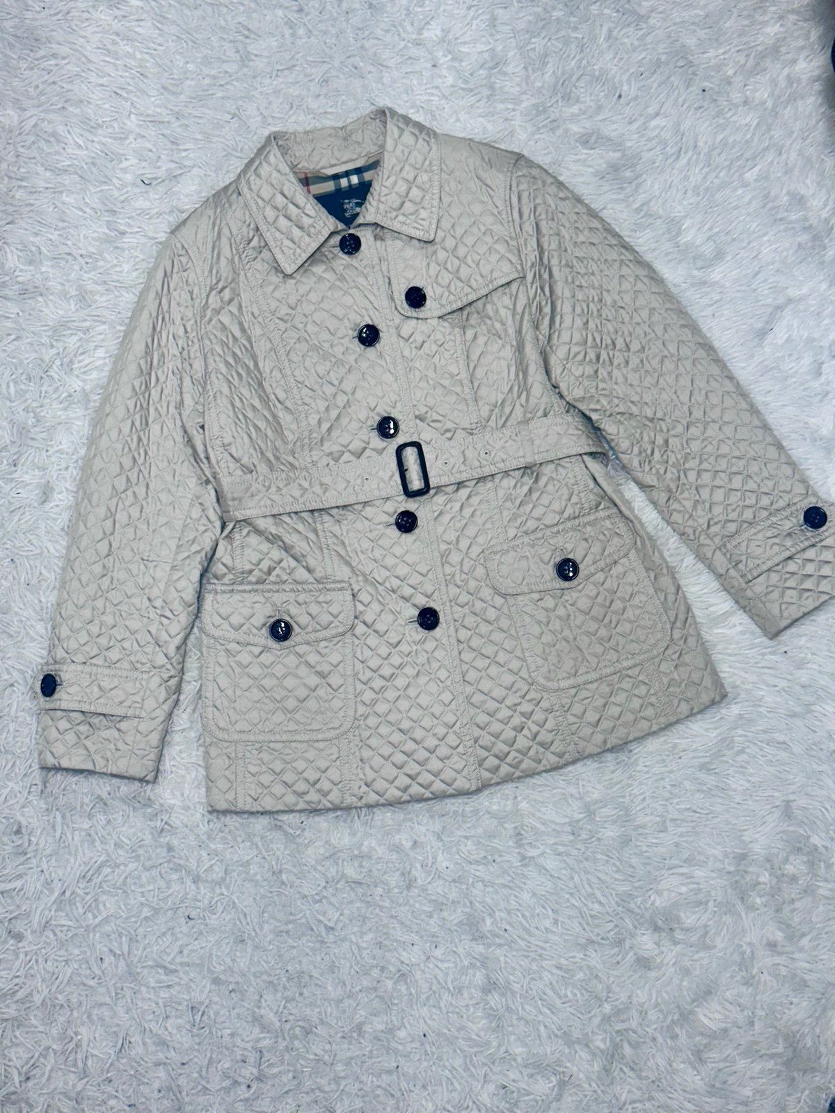Authentic Burberry quilted jackets.