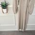Joslin Studio Aurora Knit Long Sleeve Maxi Dress Flax Size M