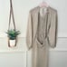 Joslin Studio Aurora Knit Long Sleeve Maxi Dress Flax Size M