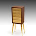 Brand New In Box! Mahogany and Gold Jewe