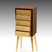 Brand New In Box! Mahogany and Gold Jewe