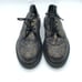 Dr Martens Womens Baroque Crystal Oxfords Leather Lace Up Dark Purple Gold 8