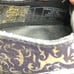 Dr Martens Womens Baroque Crystal Oxfords Leather Lace Up Dark Purple Gold 8