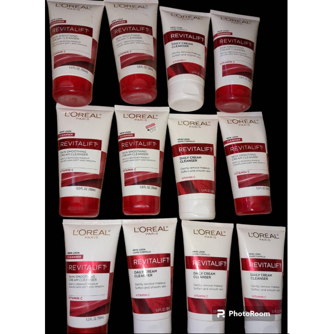 12 l'oréal loreal revitalift face cream cleanser #1061
